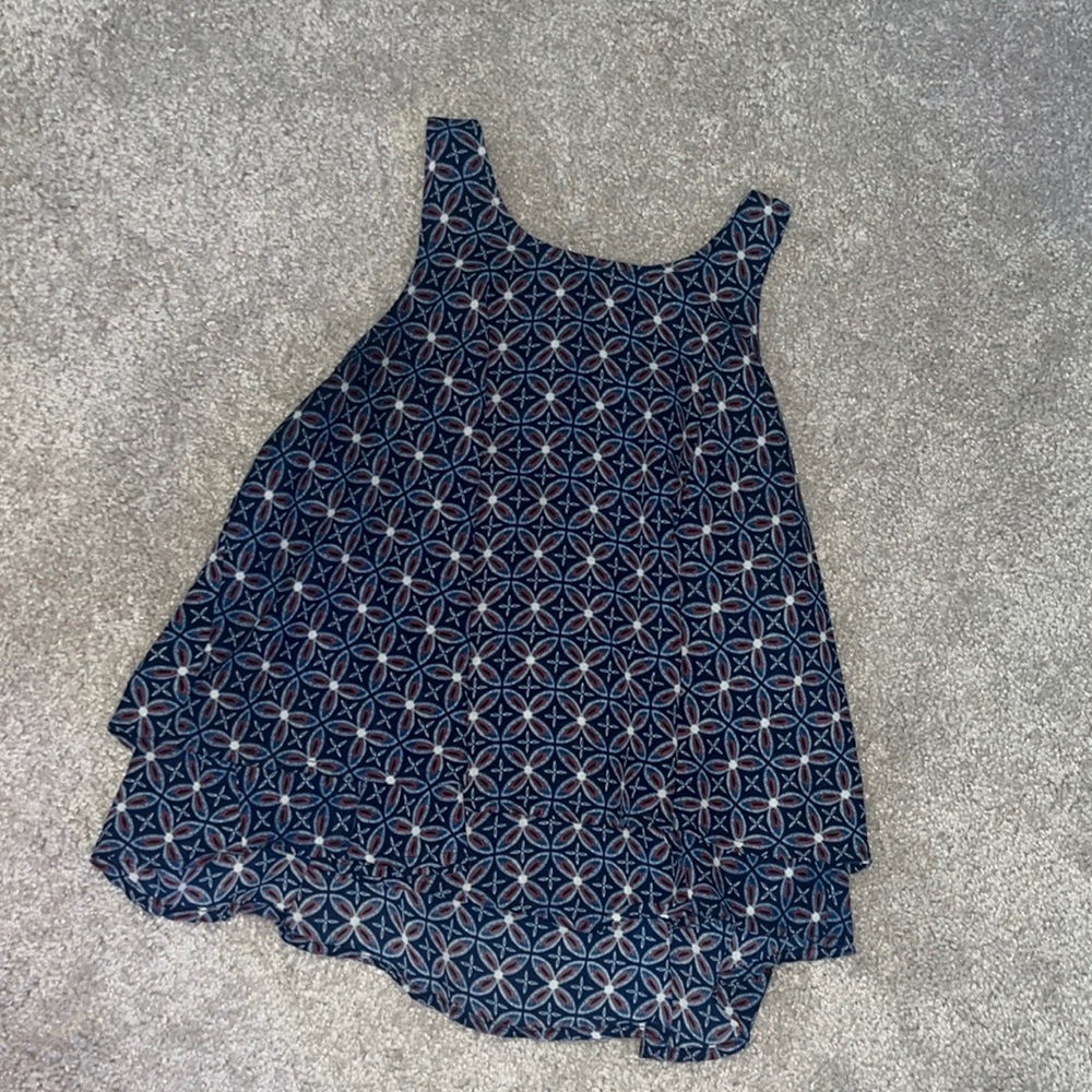 Tiered Sleeveless Blouse